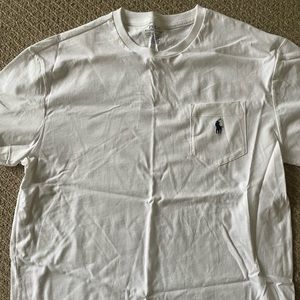 Men’s Ralph Lauren “Classic Fit” Crew Neck Tee w/ Pocket - Sz. M & L
